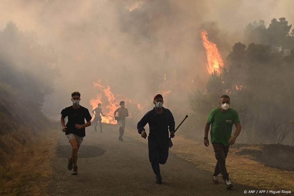 Derde dode door natuurbranden in Spanje