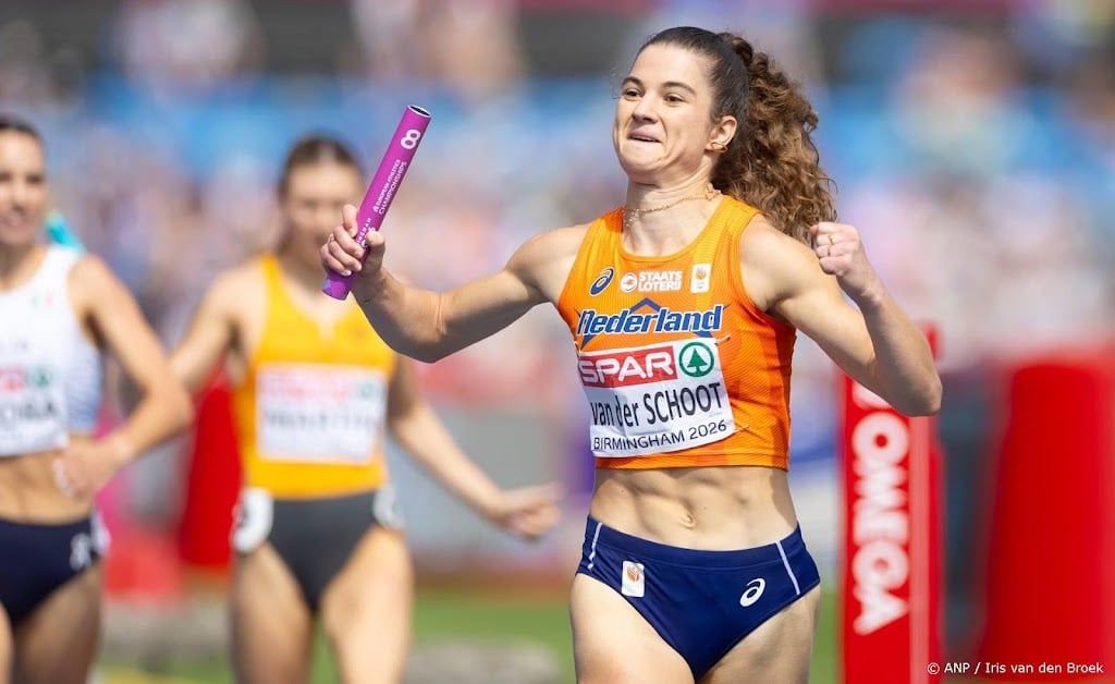 Estafettevrouwen met winst naar finale 4x400 meter op EK atletiek