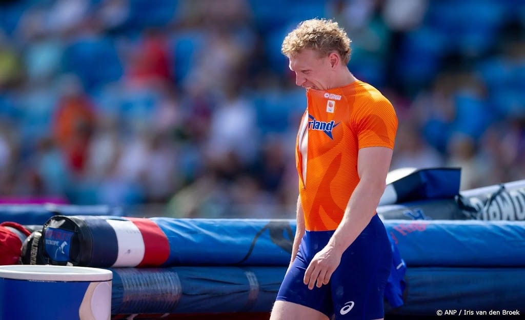 Einde seizoen voor polsstokhoogspringer Vloon door blessure op EK