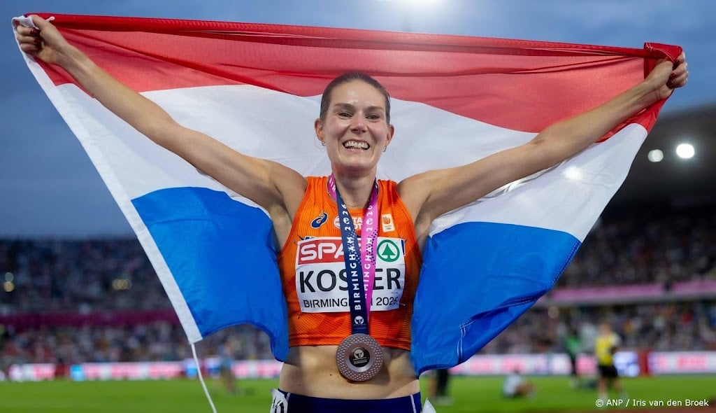 Koster: zilver op 10.000 meter is ook voor mijn zieke coach