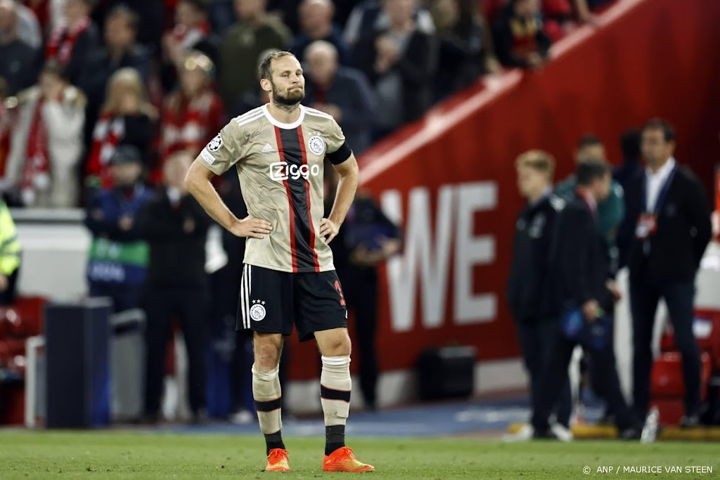 Blind: Ajax heeft voetballend te weinig gebracht tegen Liverpool