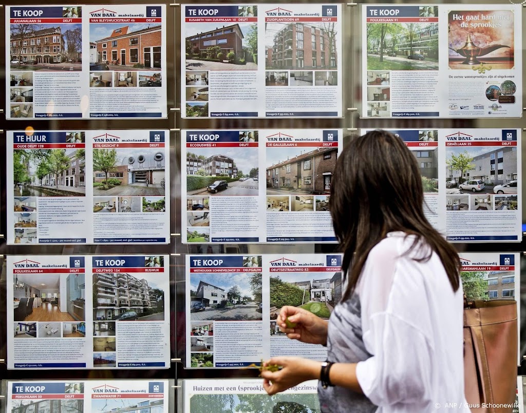 Rabobank houdt rekening met daling woningprijzen in loop van 2023