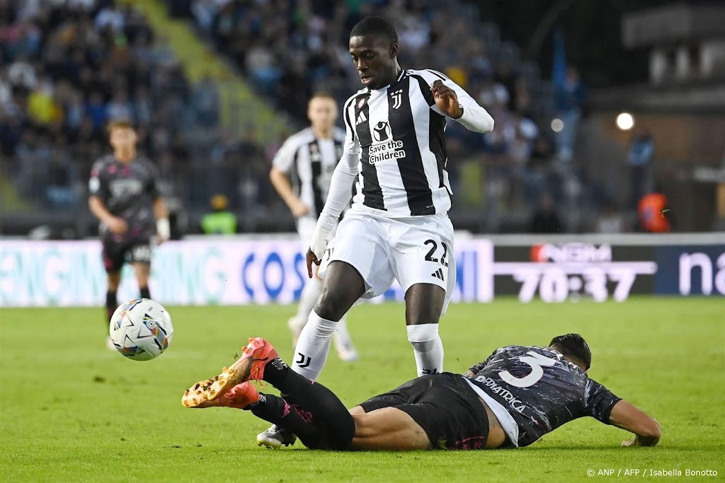 Juventus speelt doelpuntloos gelijk bij basisdebuut Koopmeiners