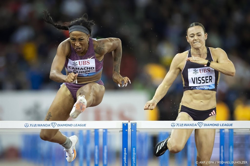 Tweede plek Visser op 100 meter horden in finale Diamond League