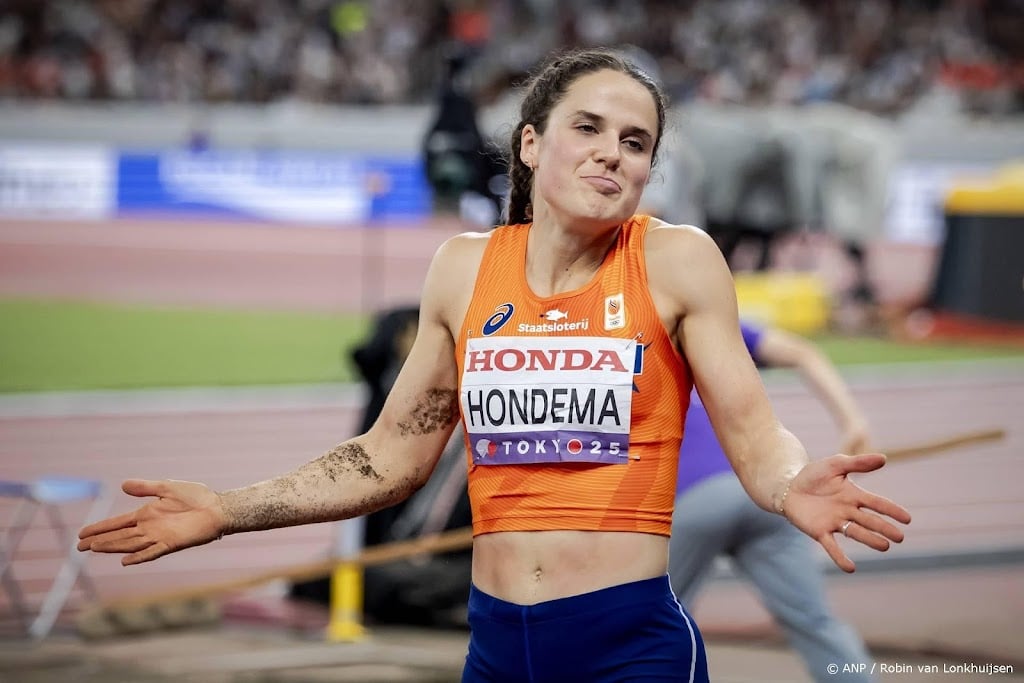 Hondema zevende in finale verspringen op WK in Tokio