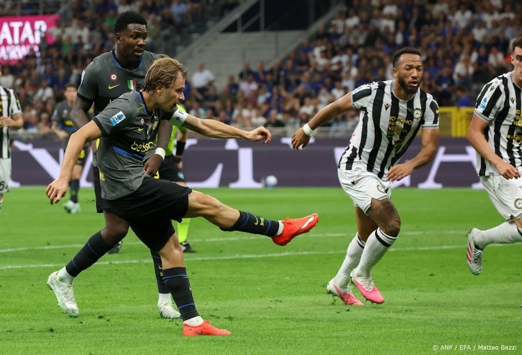 Inter buigt snelle achterstand om in ruime zege op Udinese