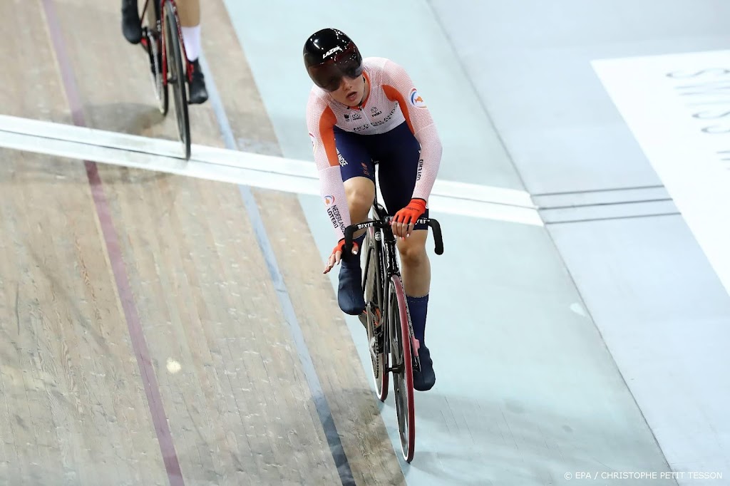 Van der Duin verrast bij WK baan met zilver op omnium 