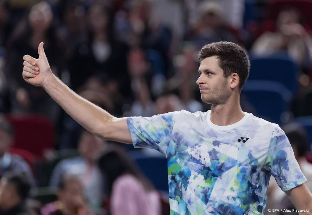 Tennisser Hurkacz naar finale masterstoernooi Shanghai