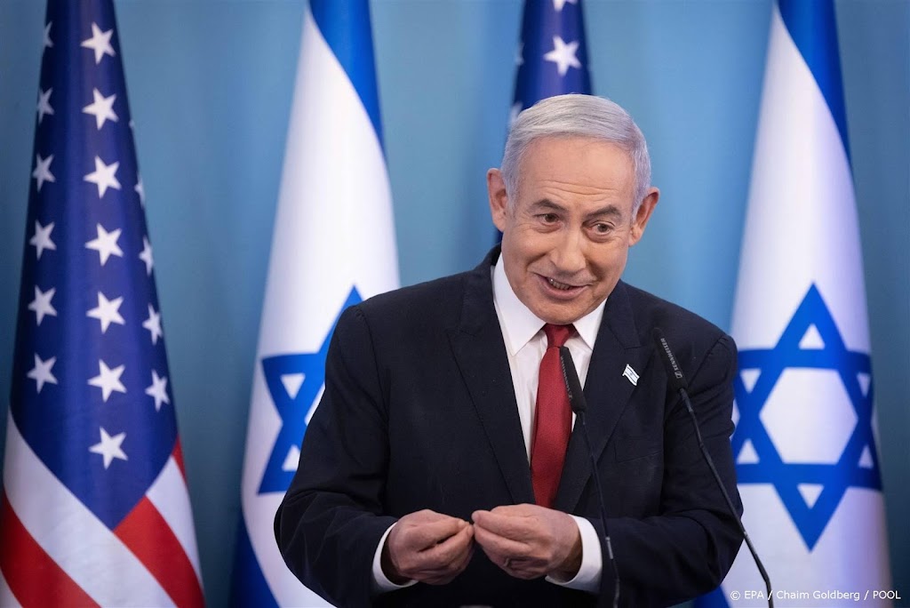 Premier Netanyahu bezoekt troepen bij grens met Gaza