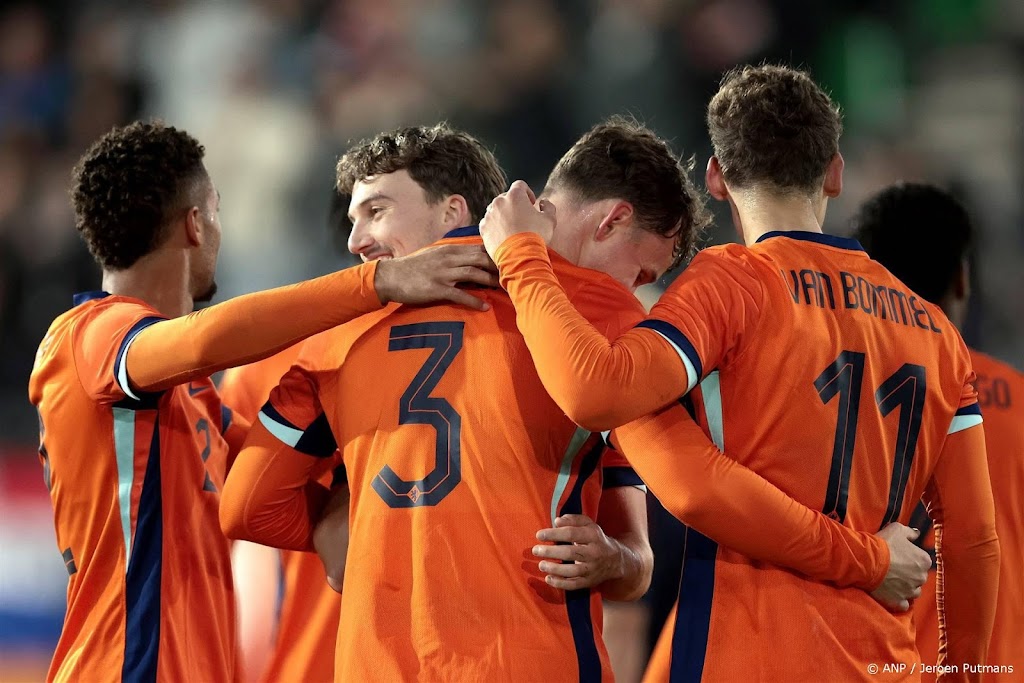 Jong Oranje wint ook tiende en laatste kwalificatieduel EK