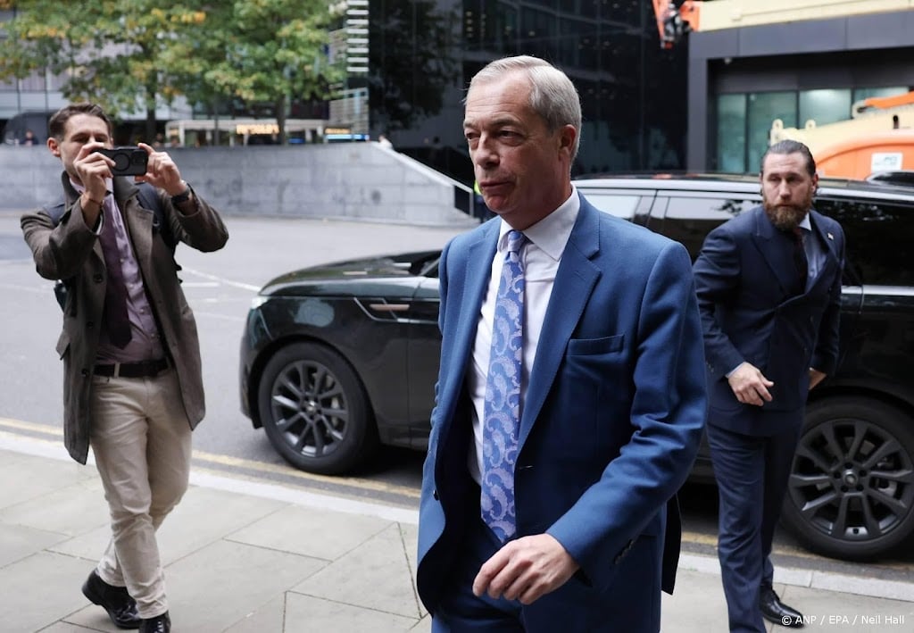 Vijf jaar celstraf voor doodsbedreiging tegen Nigel Farage