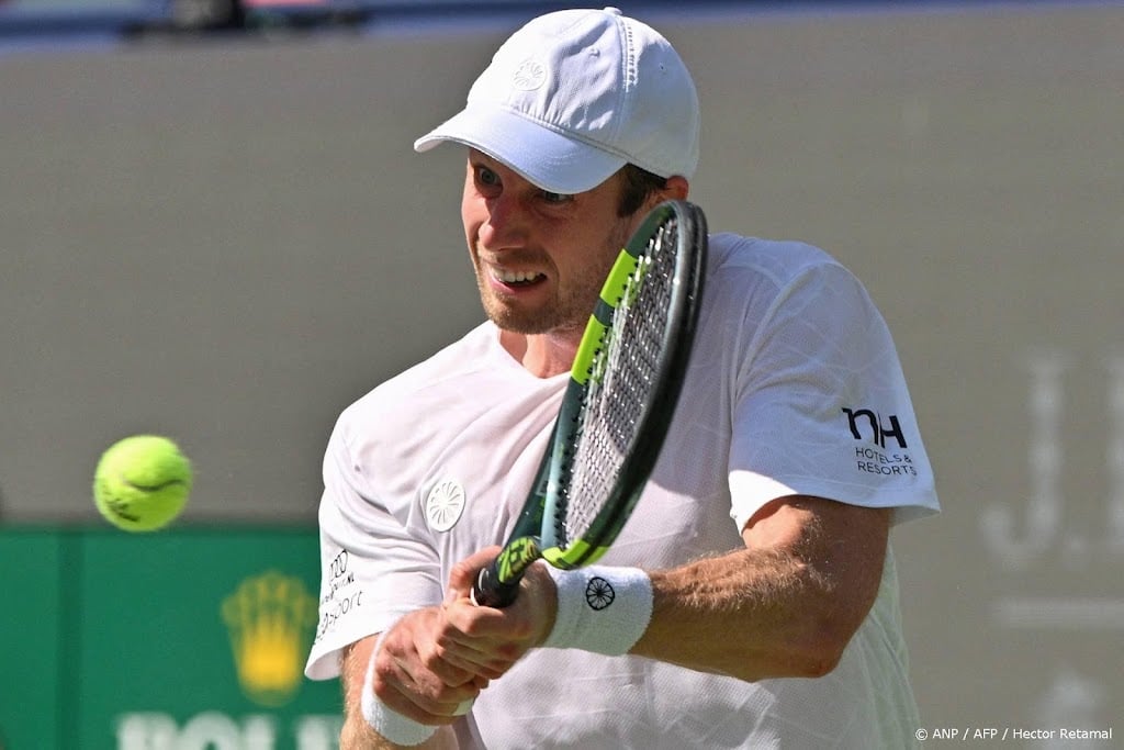 Tennisser Van de Zandschulp uitgeschakeld in Shanghai 