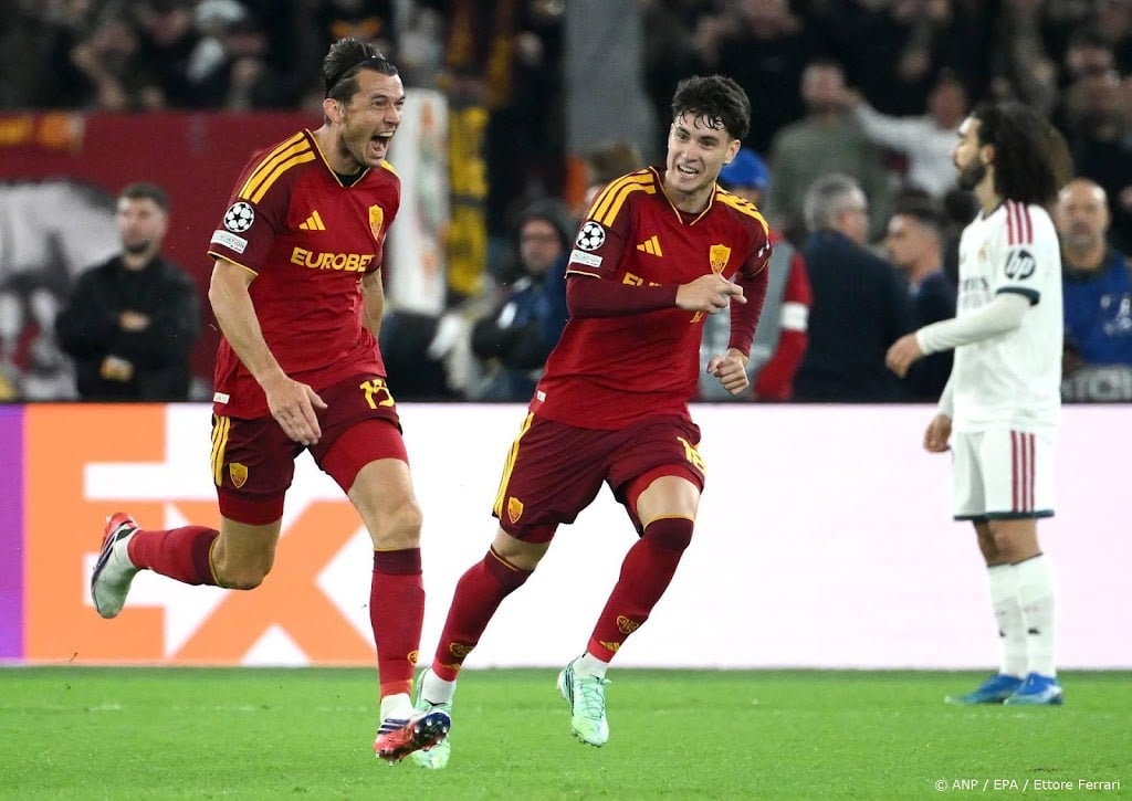 Roma verliest ondanks doelpunten De Roon en Malen van Real Madrid