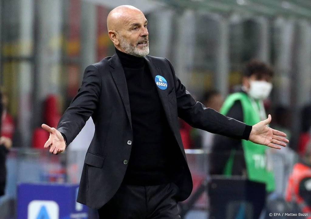 AC Milan-coach Pioli positief getest op corona