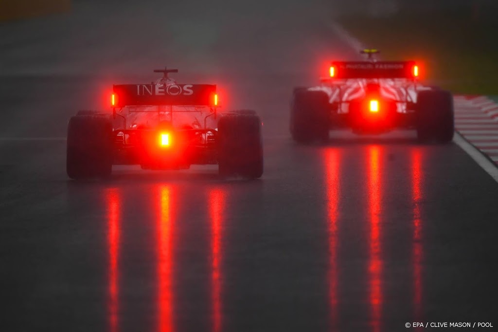 Kwalificatie GP van Turkije stilgelegd wegens regen