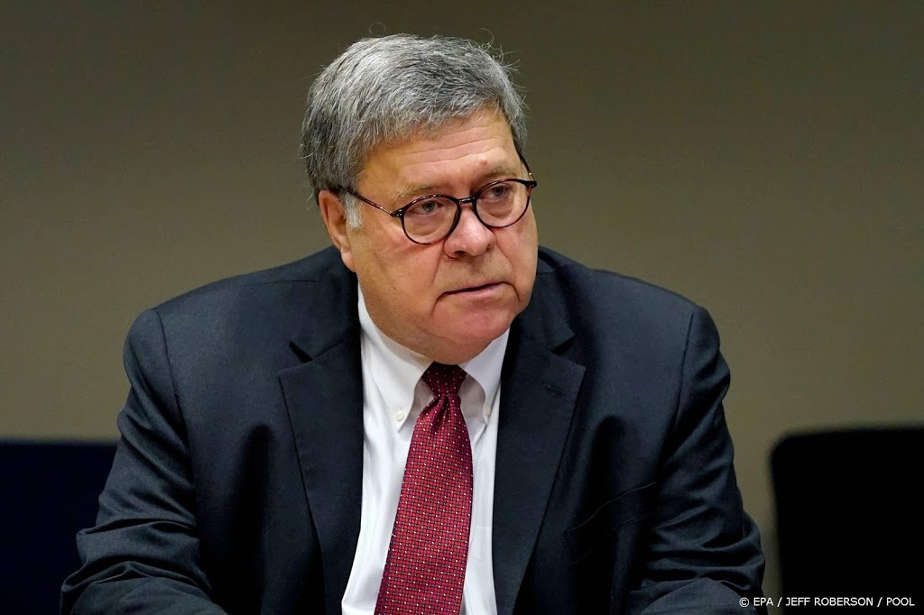 Aanklagers tegen Barr: geen bewijs voor verkiezingsfraude