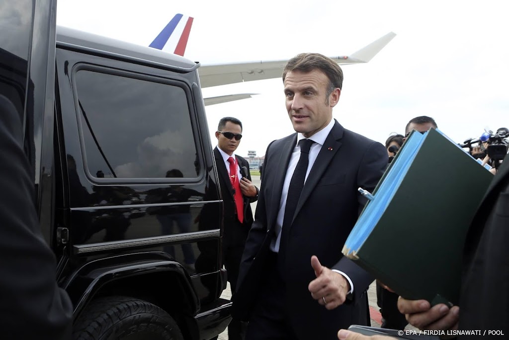 Macron gaat Xi vragen om Rusland 'onder druk' te zetten