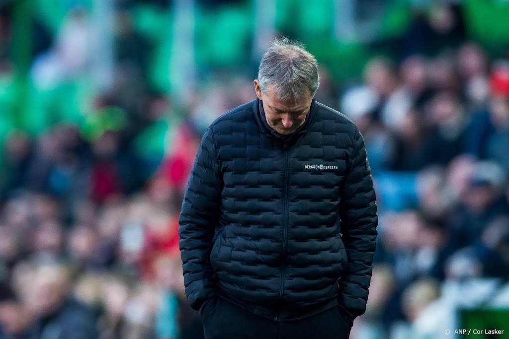 Trainer Wormuth boos op FC Groningen na zijn ontslag