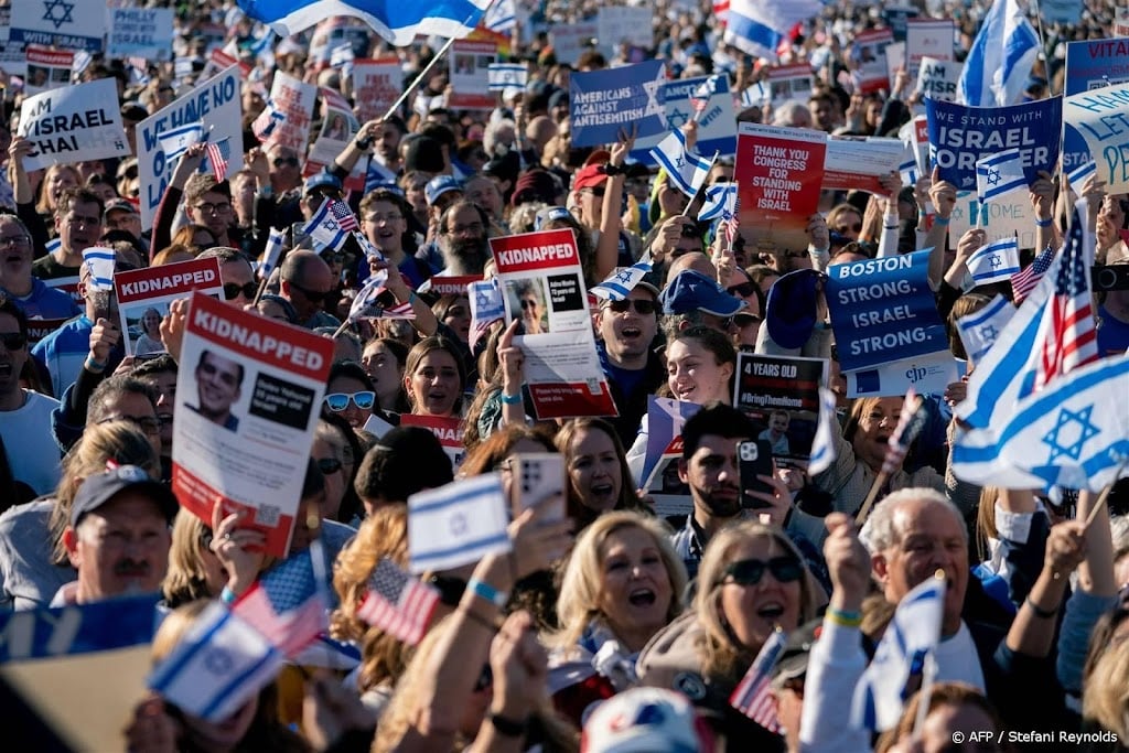 Na pro-Palestijnse demonstratie nu pro-Israël-betoging Washington