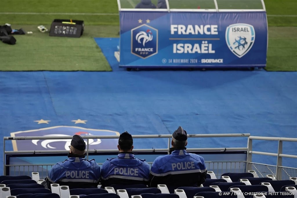 Krant: actie tegen Israëlisch elftal vlak bij stadion verplaatst 