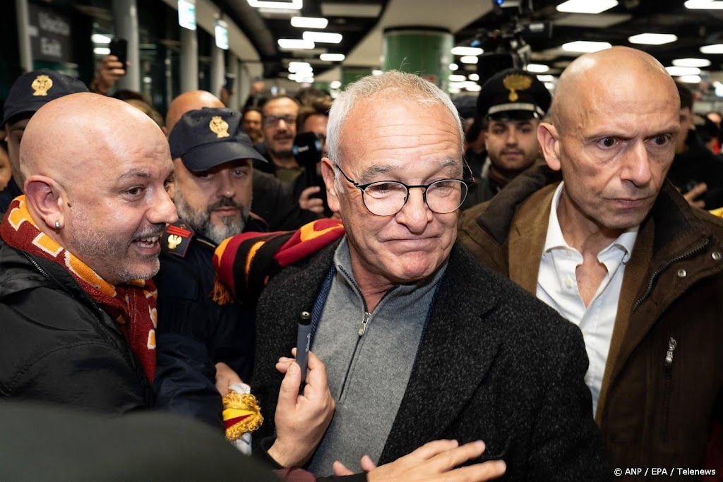 AS Roma haalt gepensioneerde trainer Ranieri (73) terug 