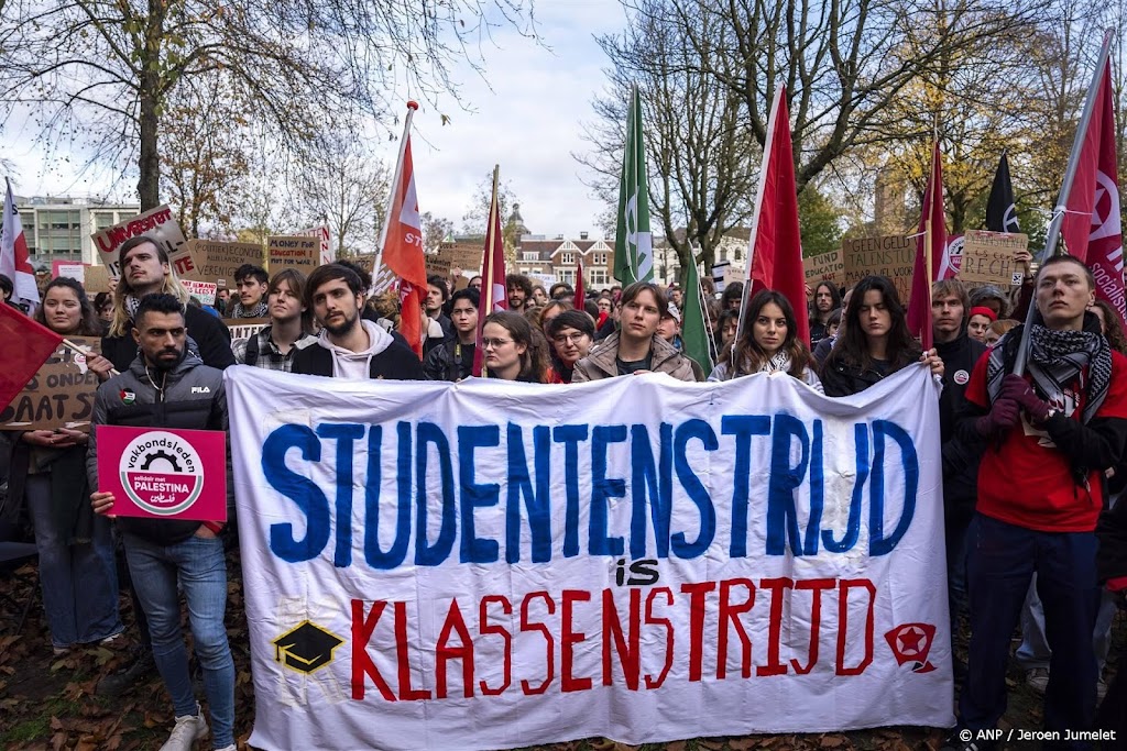 Honderden demonstranten in universiteitssteden