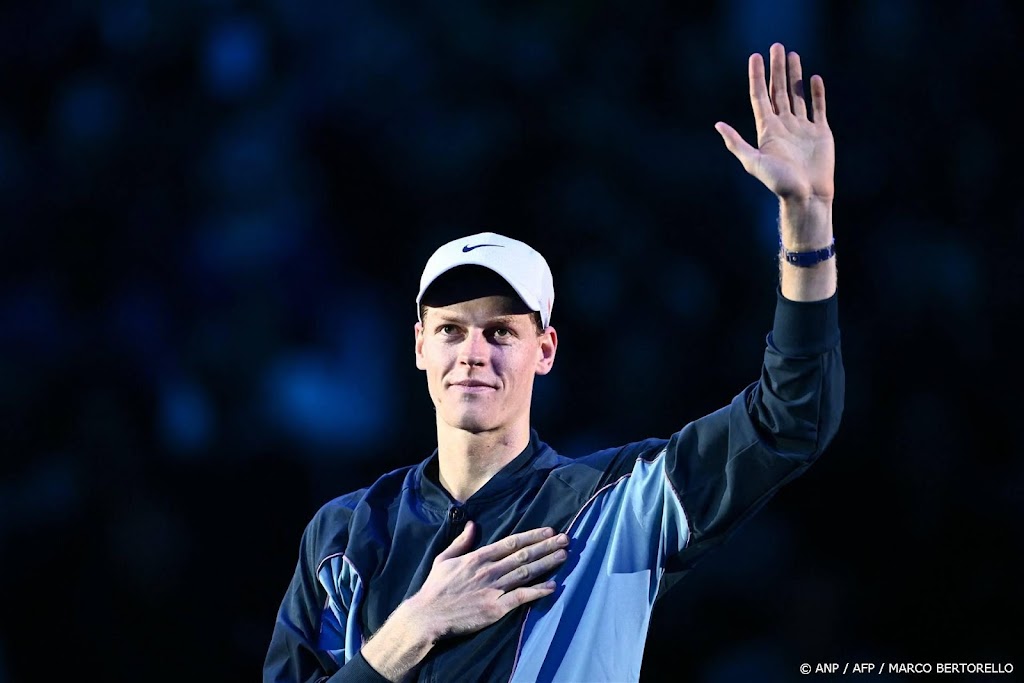 Superieure Sinner ook te sterk voor Medvedev in ATP Finals