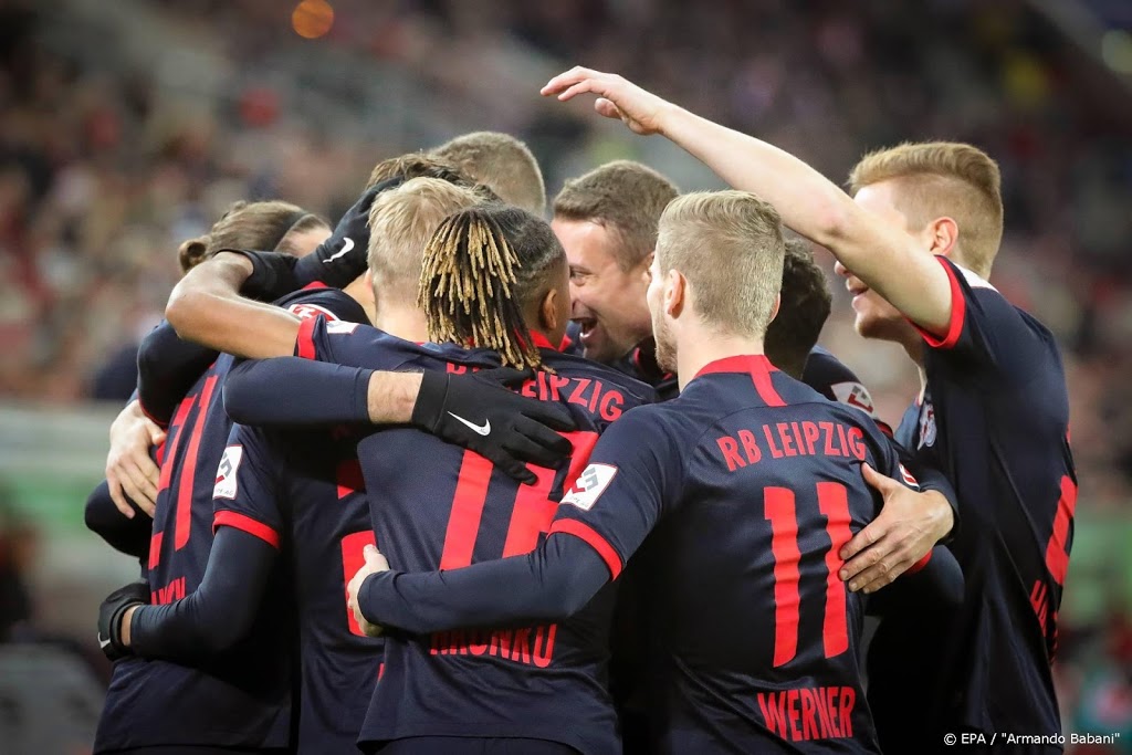 RB Leipzig nestelt zich aan kop Bundesliga