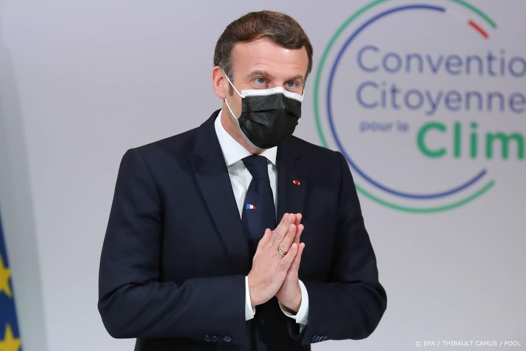 Macron: referendum over klimaat in grondwet