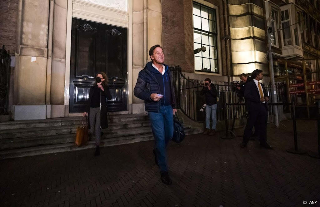 Coalitiefracties maken weg vrij voor kabinet-Rutte IV