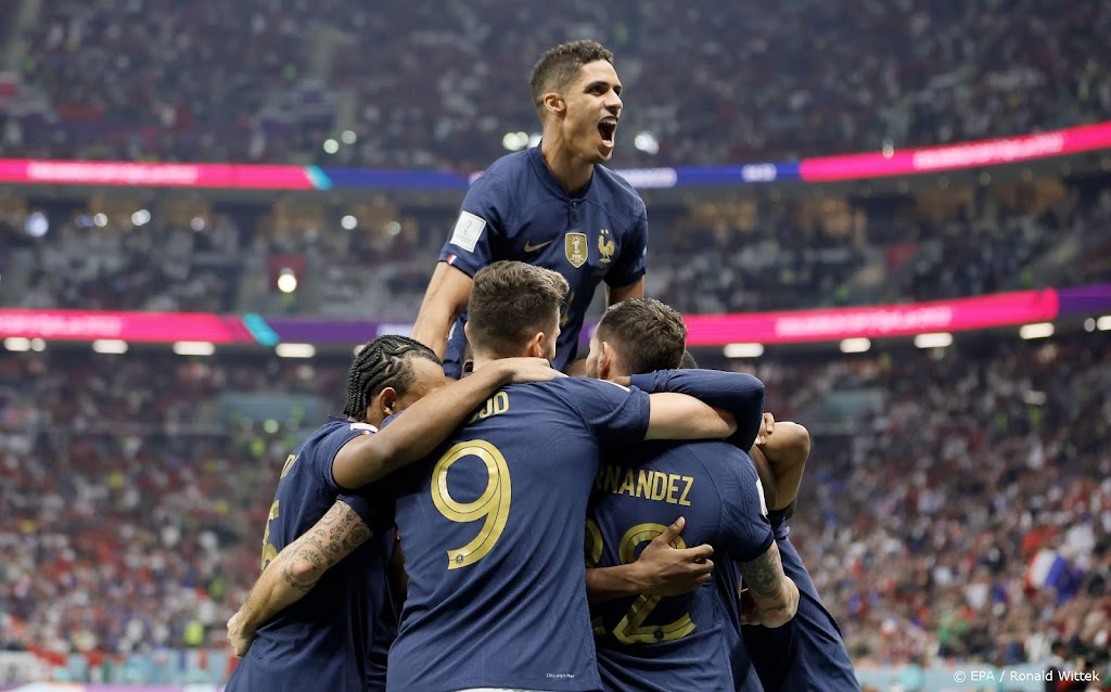Frankrijk verslaat Marokko en treft Argentinië in WK-finale