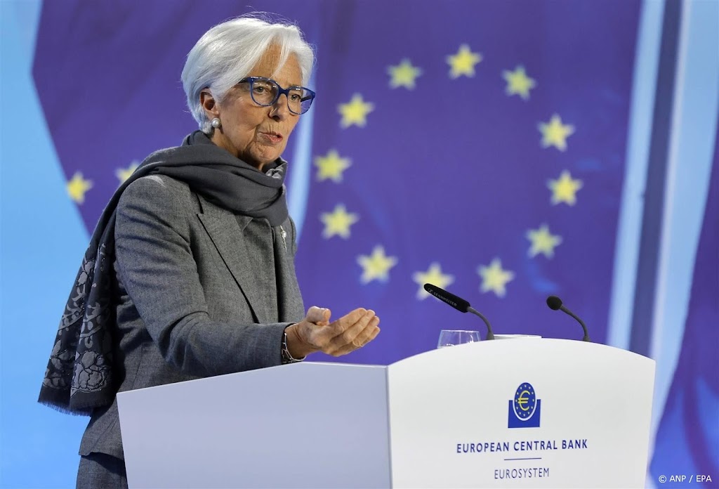 ECB-president Lagarde: we moeten waakzaam blijven