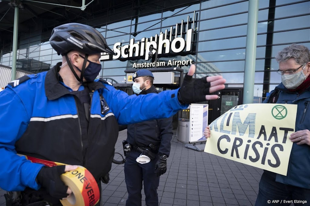Noodverordening op Schiphol om demonstratie XR