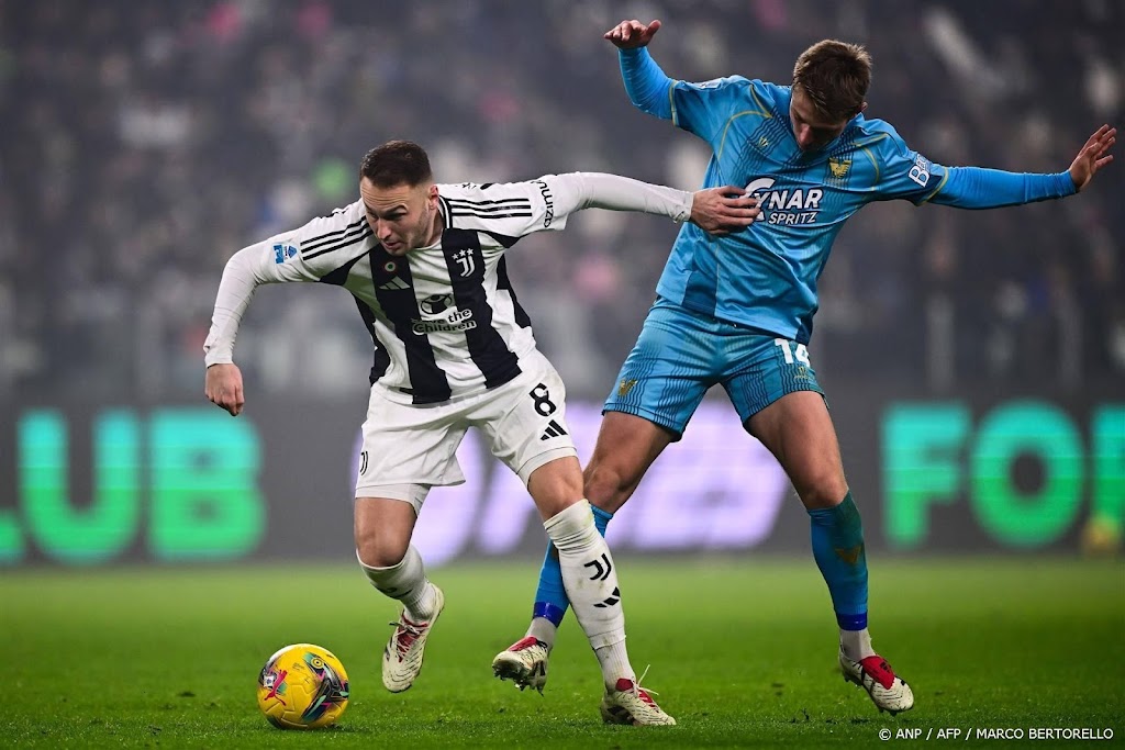 Juventus pakt op de valreep punt tegen hekkensluiter Venezia