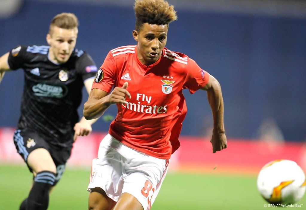 Tottenham huurt Gedson voor anderhalf jaar van Benfica