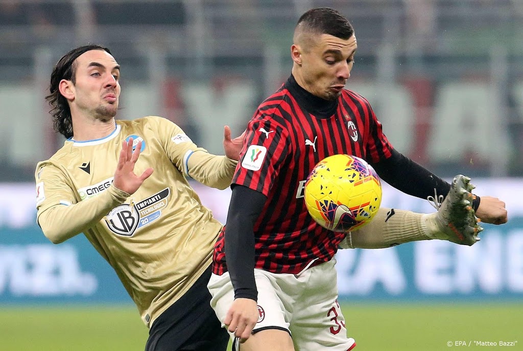 AC Milan vlot langs SPAL in Italiaanse beker