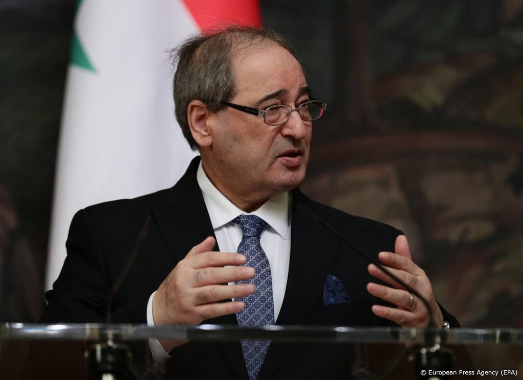 EU zet Syrische minister van Buitenlandse Zaken op sanctielijst