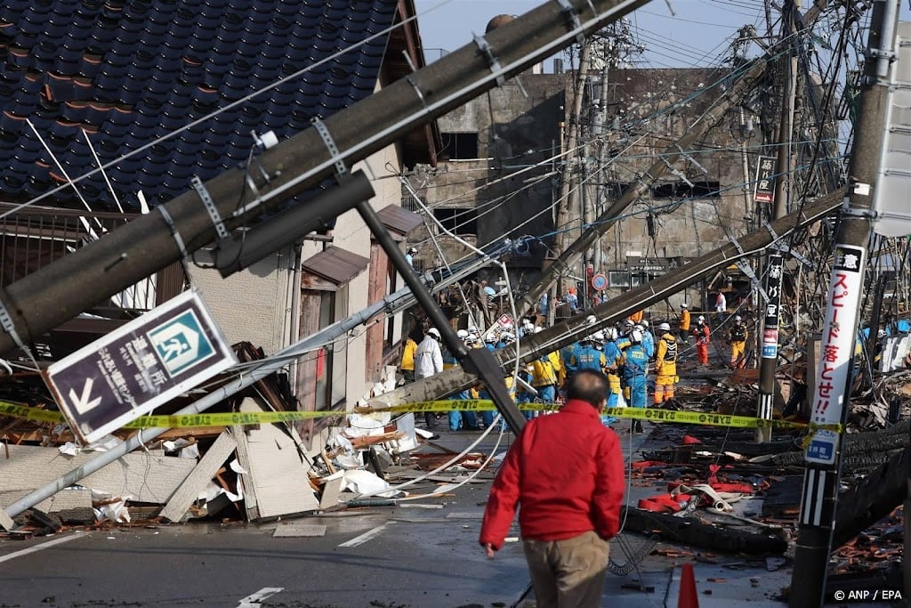 Dodental beving Japan blijft oplopen, nog steeds vermisten