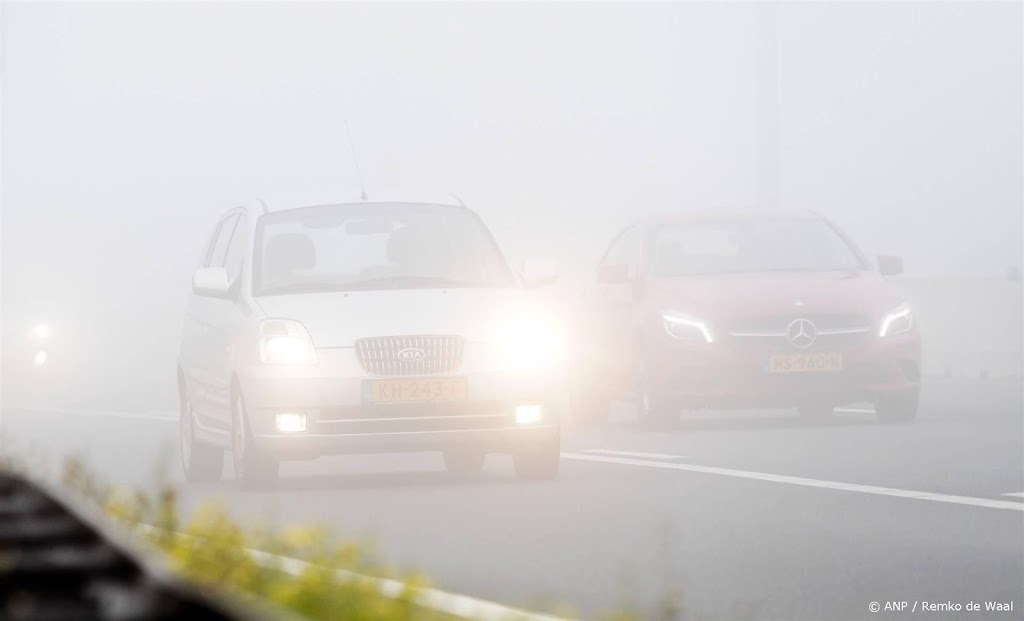 Code geel om dichte mist voorbij in deel van het land