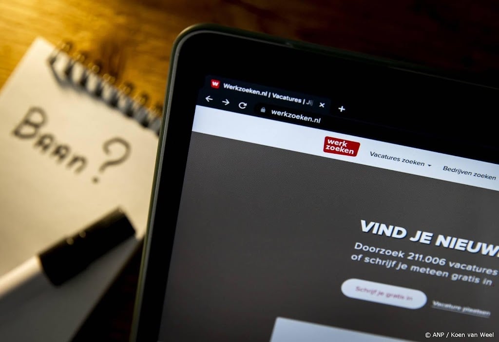 Werkloosheid voor vierde maand op rij stabiel op 4 procent