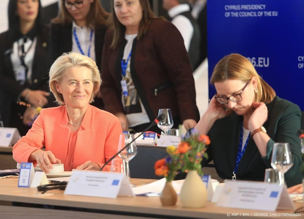 Von der Leyen: Groenland kan politiek en financieel op EU rekenen