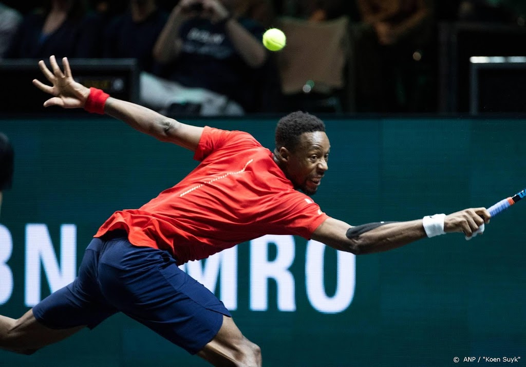 Franse tennisser Monfils weer in finale Rotterdam