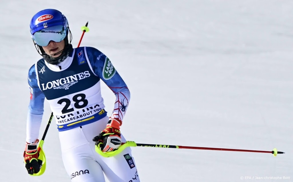 Ook in Cortina verovert skiester Shiffrin wereldtitel