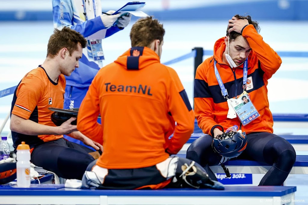 Berusting bij schaatsers na missen medaille ploegachtervolging