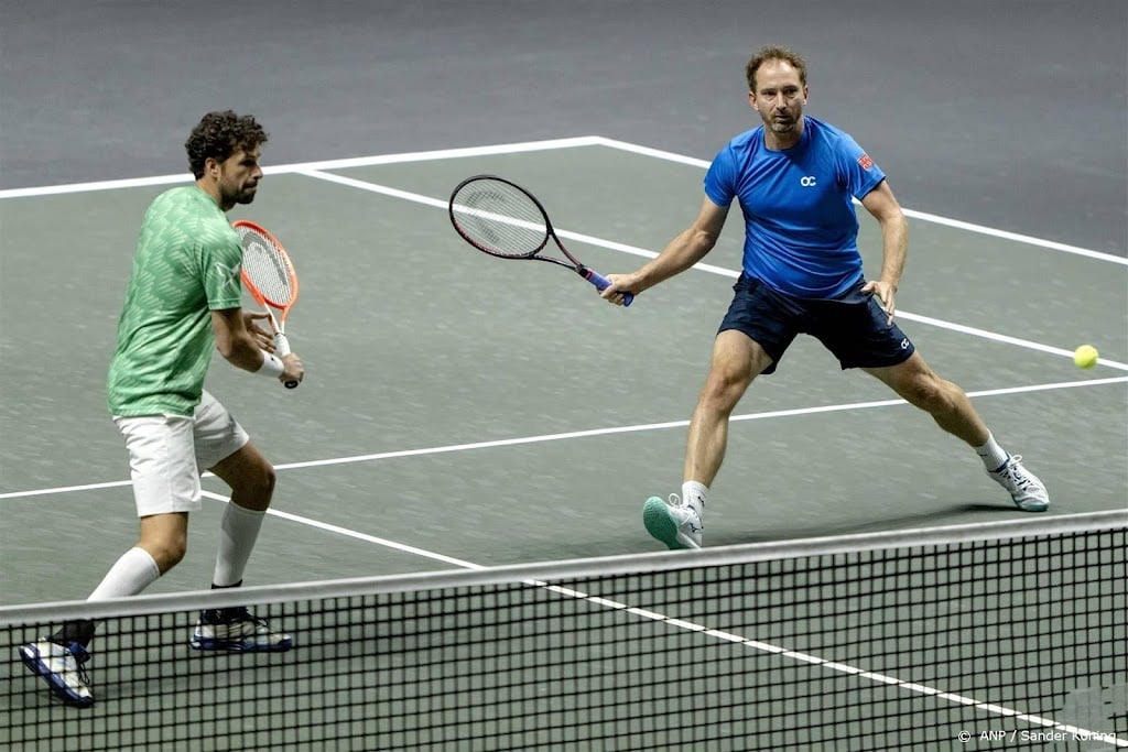 Titelhouders Haase en Middelkoop al uitgeschakeld in dubbelspel