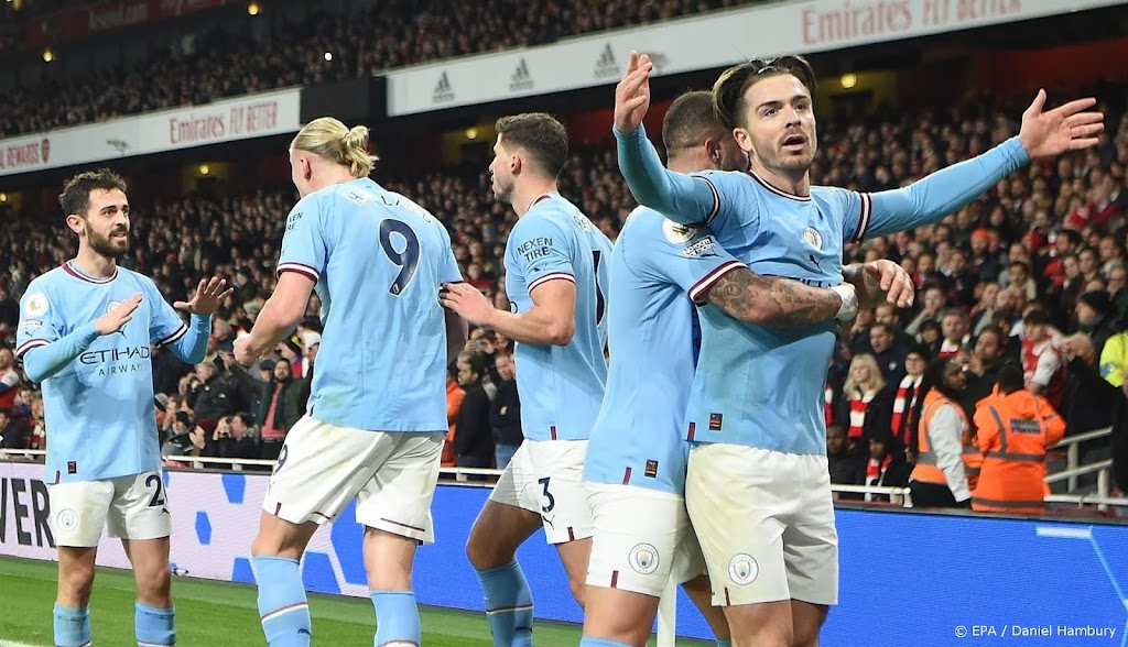 Manchester City verslaat Arsenal in topper van Premier League