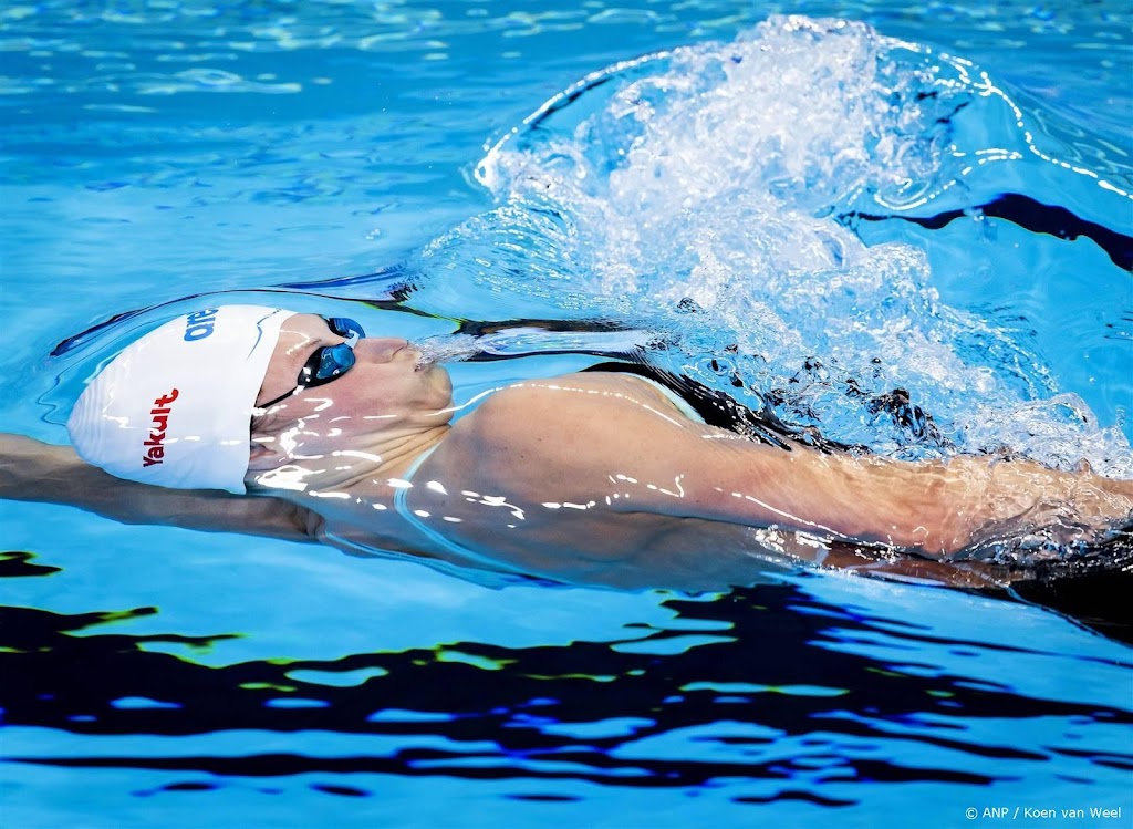 Toussaint zwemt bij WK naar zevende plek op 50 meter rugslag