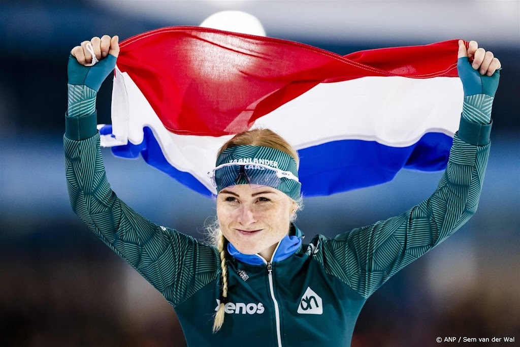Schaatsster Groenewoud wint na 1500 meter ook 3000 meter op NK 