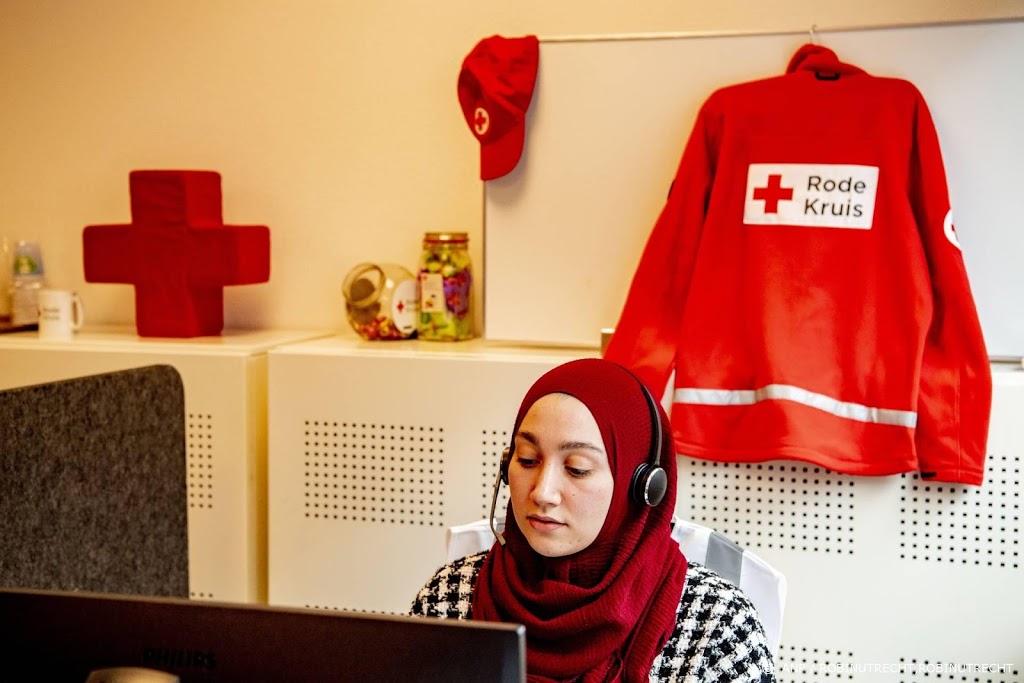 Rode Kruis Hulplijn inmiddels ruim 30.000 keer gebeld