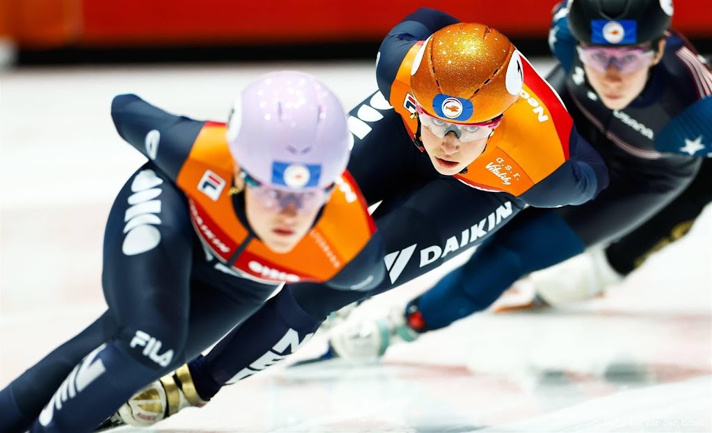 Schulting, Velzeboer en Poutsma overtuigen op WK op 500 meter 